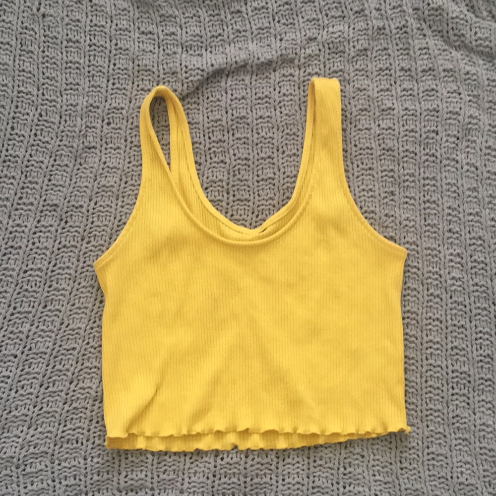 Yellow Tank Top